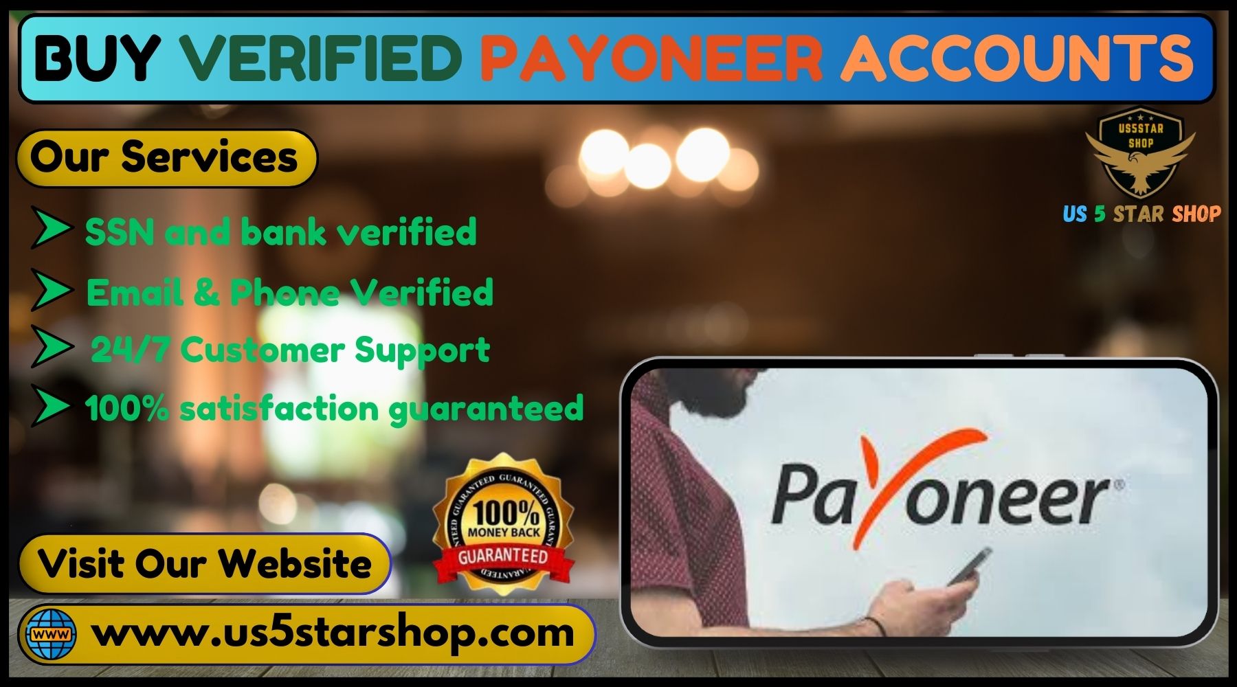 Buy Verified Payoneer Accounts